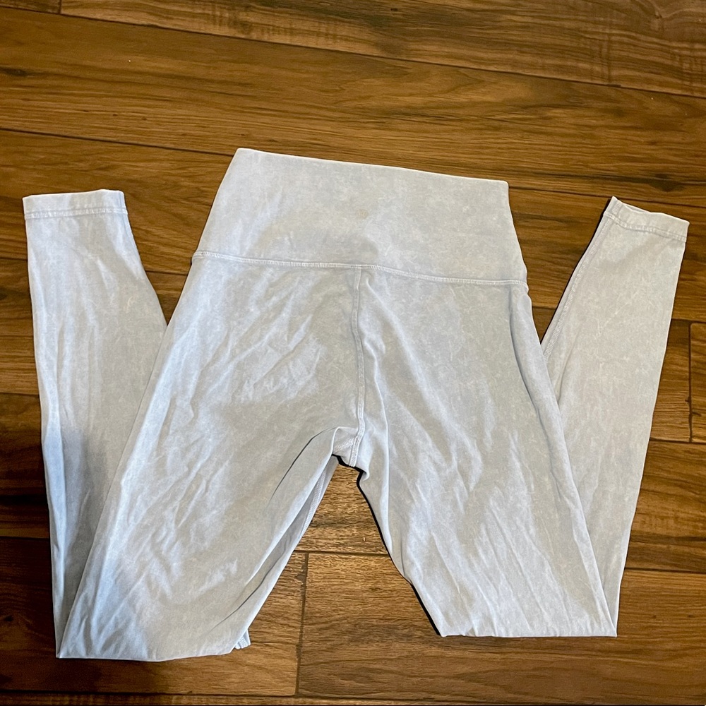 Light blue lululemon leggings